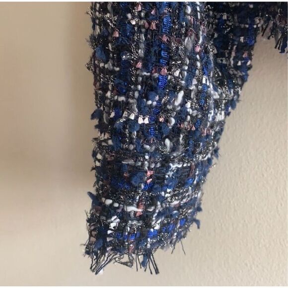 NWT Black & Blue Tweed Blazer - Picture 7 of 7